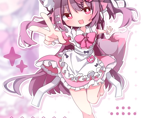 ひと目でかわいい！キャラクターイラストを制作します オリジナル溢れる作風で、理想のイラストを作成 イメージ2