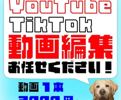 いろんなジャンルの動画編集します YouTubeなどいろんなジャンルの動画編集を行います イメージ1