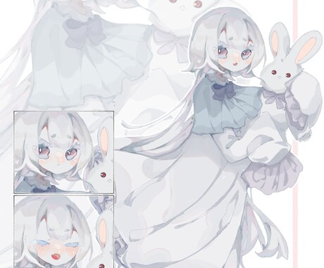 少女の立ち絵描きます TRPGに！貴方の少女探索者さん描かせてください イメージ2