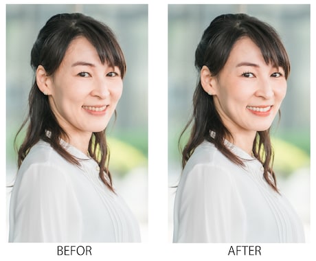 ナチュラルに魅力を引き出すレタッチをします 本来もっている美しさを際立たせませんか？ イメージ2