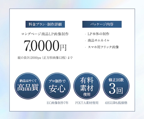 楽天/Yahoo/Qoo10｜売れるLP制作します 売上を伸ばす！現役プロによる本格LPデザイン イメージ2