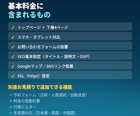 完全オリジナルのホームページを制作します テンプレートを使わず一から設計するホームページ制作 イメージ2
