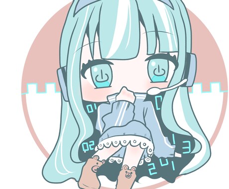 SNSのアイコン描きます ほんわか可愛いアイコンにしてみませんか？ イメージ1