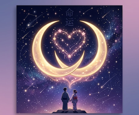 お二人の星が語る相性を鑑定します 二人の星座×数秘術で読み解く本格相性診断レポート イメージ1