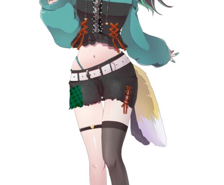 値下げ！病み系ギャル【表情10種類】販売します TRPGや動画配信に！表情豊かで悪役ムーブも出来ます！ イメージ2