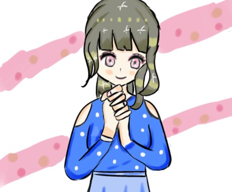 大人方などます 可愛い女描きます(ミニキャラ) イメージ2