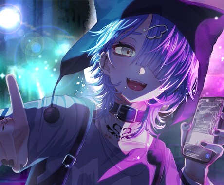 世界観重視！かっこかわいい男の子描きます サムネ、表紙など、きらきら・色気がある男の子が得意です！ イメージ2