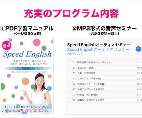 英語学習の最短・最速メソッドを教えます １ヶ月であなたの英語が変わる〜英語学習25年の集大成を伝授〜 イメージ2