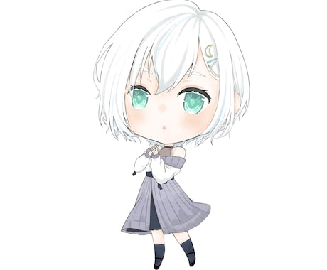 可愛いミニキャラ描きます 商用利用可！！アイコンにもつかえる！ イメージ1