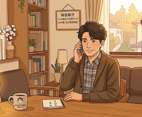 男女問わず愚痴・暇つぶし・心配事等何でも聴きます ​【ただ話すだけで心が軽くなる】あなたの味方になれたら イメージ1