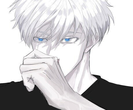 アイコン、イラスト描きます 彩度低めでアンニュイな雰囲気に仕上げます✨ イメージ2