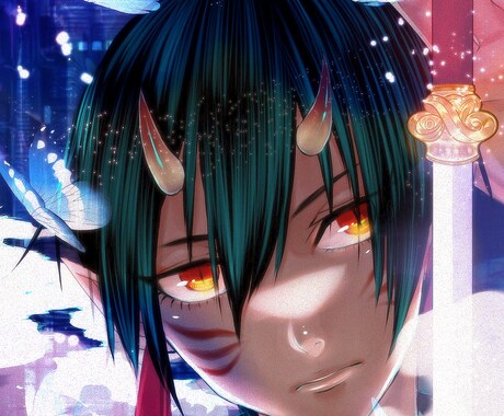 今なら千円オフ！透明感のあるイラスト作成します 同人誌の表紙やイメージキャラクターにいかがでしょうか イメージ1