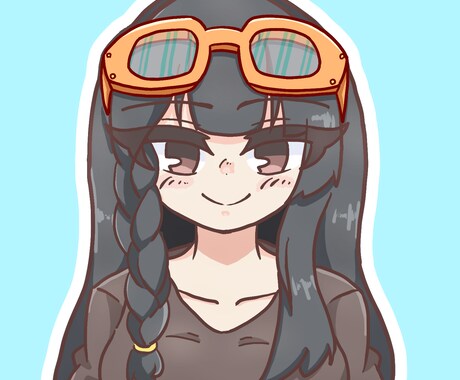 SNSや動画サイト用のオリジナルアイコン描きます あなたのイメージキャラクターはありますか？可愛く仕立てます！ イメージ2