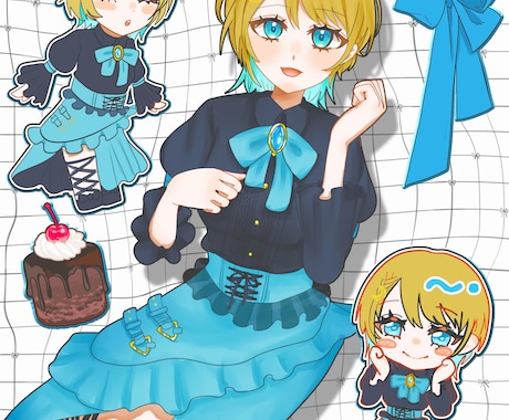 貴方の希望に沿ったイラストを制作します イベントや記念日の準備間に合っていますか？ イメージ2