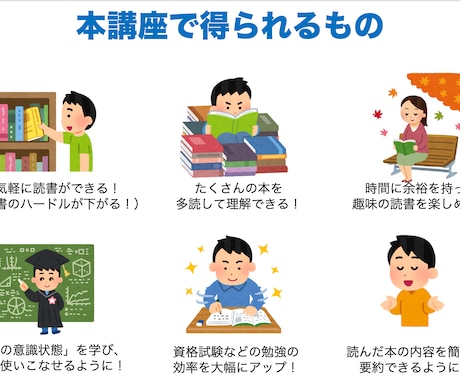 誰でもできる！速読法を教えます あなたの読書の固定概念を破壊して「１日１冊読める人」にします イメージ2