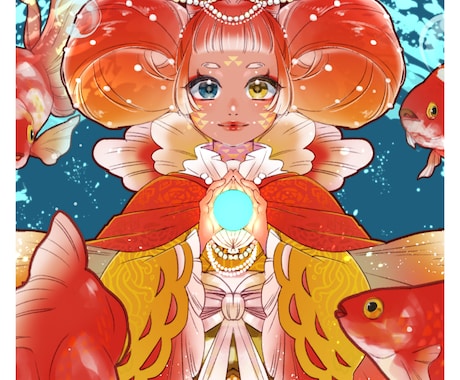 心に残る、彩り豊かなイラストをお届けします ◆装画、イメージアート、アイコン等◇お気軽にご相談ください イメージ2