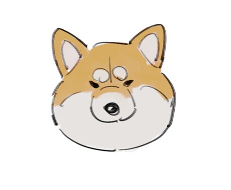 くちゃっとゆるめなペットの似顔絵をお描きします お顔のみで、どんなペットでもお描きします。 イメージ1