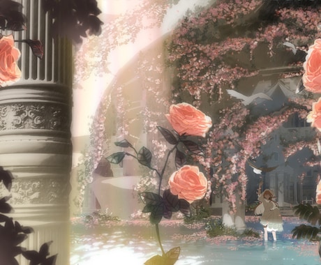 イラスト込で！配信OP（待機画面）ED制作します 最短1週間/Vtuberさんや歌い手さん向け/イラストも！ イメージ1