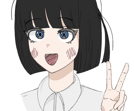 幅広い絵柄でのアイコンイラストを描かせて頂きます 男性女性関係なくご要望の通りにお描きします イメージ1