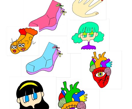 お好きなイラストなんでも描きます イメージ1
