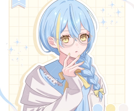 淡く透明感のある可愛いイラストを丁寧にお描きします 先着10名様限定7,000円！ イメージ2