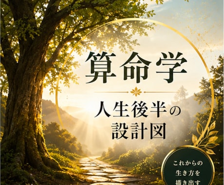 算命学◆人生後半の設計図を描きます 40代〜。子育ての出口、仕事の転機。折り返しからの再設計に。 イメージ1