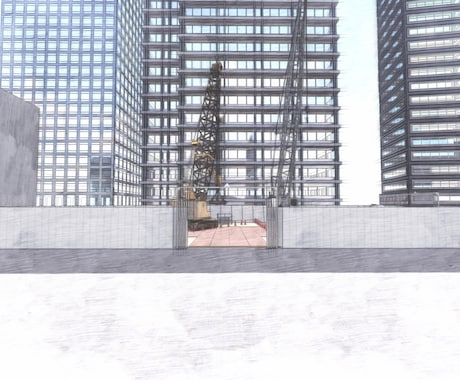 工事現場の足場部材の数量拾います 元現場監督の建築士、建築施工管理技士がお手伝いします イメージ1