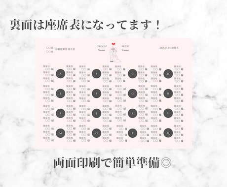 座席表付き！プロフィールブックを作成します テンプレート納品でカスタム自由！canvaがあればOK！ イメージ2