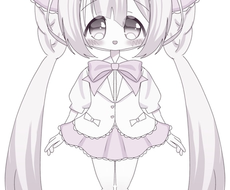 VTuberのパーツ分けイラスト描きます 相場より安めです 50パーツまでで差分入れ放題 イメージ1