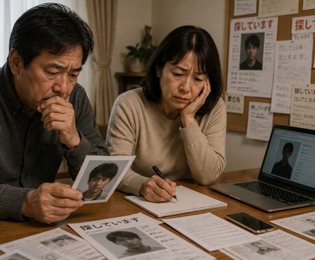 音信不通のご家族の相談承ります 人探しの悩みを一緒に整理します イメージ1