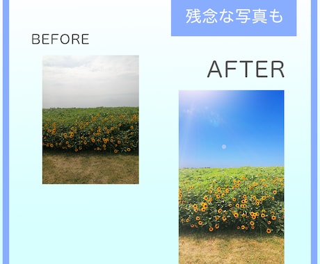 写真を加工します あなたの世界を表現するお手伝いします! イメージ2