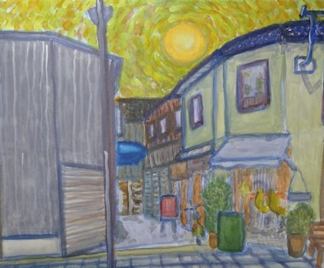 風景、人物、静物画などを透明水彩で描きます イメージ1