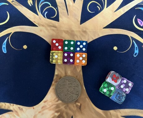 半年後の貴方からのメッセージを視ます サイコロとコインを使って、RPGの主人公になりませんか? イメージ2