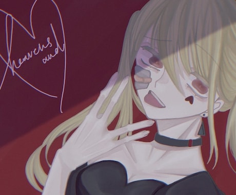 厚塗りイラスト描きます 重厚感がある中性的な少年・少女の絵が得意です。 イメージ2