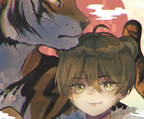 SNSなどで利用できるイラスト書きます ▲最短2日で仕上げます！どんなキャラでも◎ イメージ1