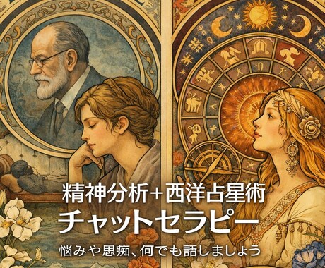 資格有り。心の悩みや愚痴など、何でもお聞きします 3日間回数無制限チャット！ご希望の方には占星術もできます！ イメージ2