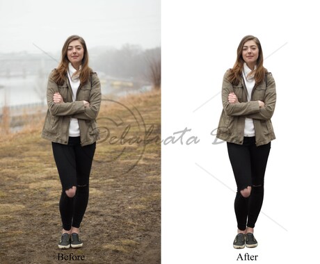 写真の背景を消します さまざまな写真（画像）の背景削除をおこないます！ イメージ2