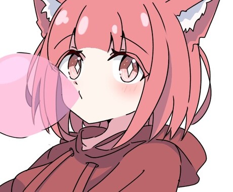 3月までの特別価格！かわいい美少女アイコン描きます SNSのアイコン・ヘッダーなどに イメージ1