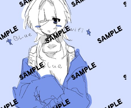 肩から全身まで萌え萌えで可愛い女の子描きます あなたの推しやあなたの理想の子を萌え可愛くしちゃいましょう〜 イメージ2