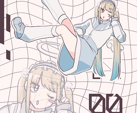 TRPGの立ち絵制作をさせて頂きます ポップな絵柄の立ち絵を制作致します！早めの納品が可能です！ イメージ1