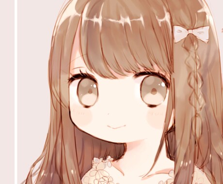 かわいいSNSアイコン描きます SNSにかわいい女の子のアイコンはいかがですか？ イメージ2