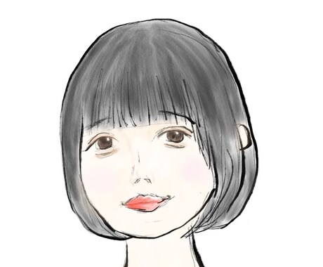 手書き風の温かみのある似顔絵を描きます ほっこり似顔絵でみんなを笑顔に！ イメージ1
