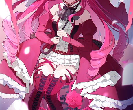 ご希望に合わせたイラストお描きします 動画用サムネ・キャラデザ・グッズ・Live2D用イラストなど イメージ2