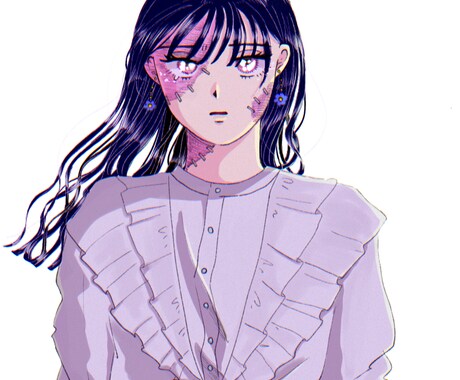 SNS用の女の子のアイコン描きます おしゃれで人の目を引くアイコンはいかがですか？ イメージ2