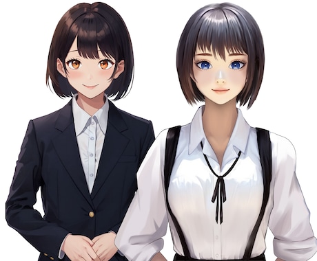 ビジネス利用できる「リアル×Vtuber」承ります 広告塔モデル制作【リアルタッチ/AI自動音声/人物寄せ可能】 イメージ2