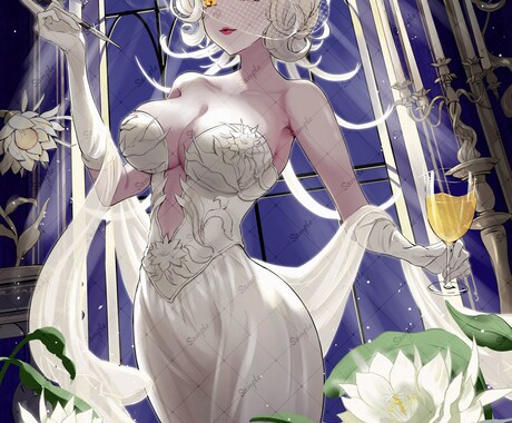 見栄えのするキャラクターの一枚絵の制作承ります 一枚絵、記念イラスト、サムネイル、MV、挿絵、表紙制作 イメージ2