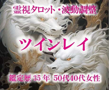 九死一生霊視タロット【ツインレイ】ズバリ鑑定します ★霊感霊視★霊感タロット★ツインレイ★遠隔ヒーリング★ イメージ1