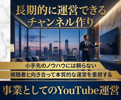 YouTube専門家があなたのチャンネルを作ります YouTubeの専門家があなたのチャンネルを構築【副業歓迎】 イメージ1