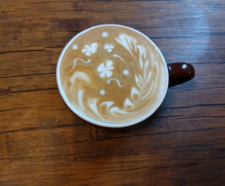 お家カフェの写真映えラテアート教えます お家カフェで映えるラテアートこっそり教えます! イメージ1