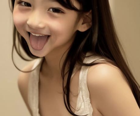 人物写真を舌出し加工します 家族、友人、恋人の舌だし写真を作ってみよう！安価・即入品。 イメージ2
